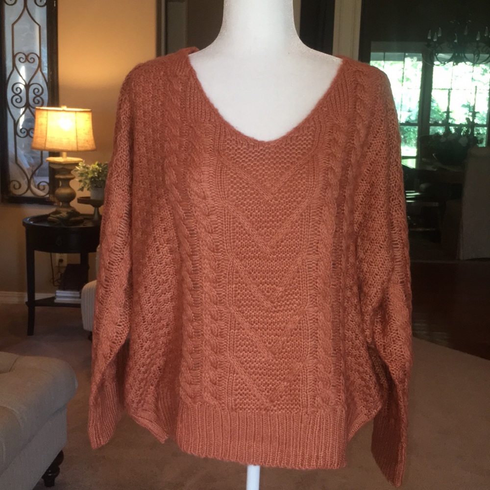 Blue B Cozy Pumpkin Spice Sweater, Chunky Knit ❤️ - Picture 3 of 10